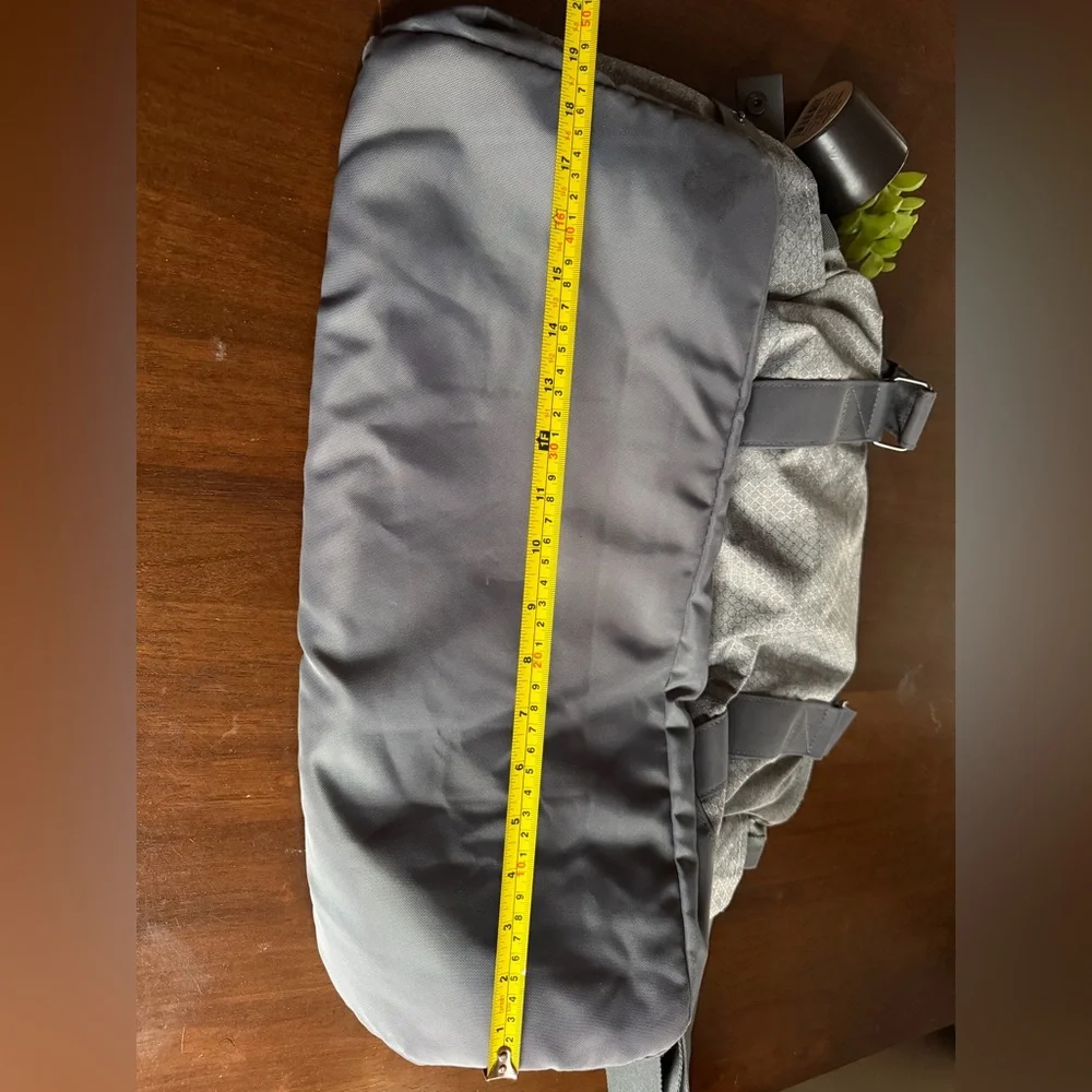 OTF Orange theory Fitness Grey & Orange Duffel Bag